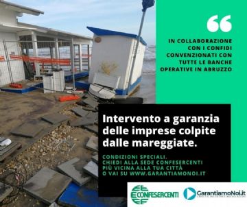 INTERVENTO A GARANZIA DELLE IMPRESE COLPITE DALLE MAREGGIATE 